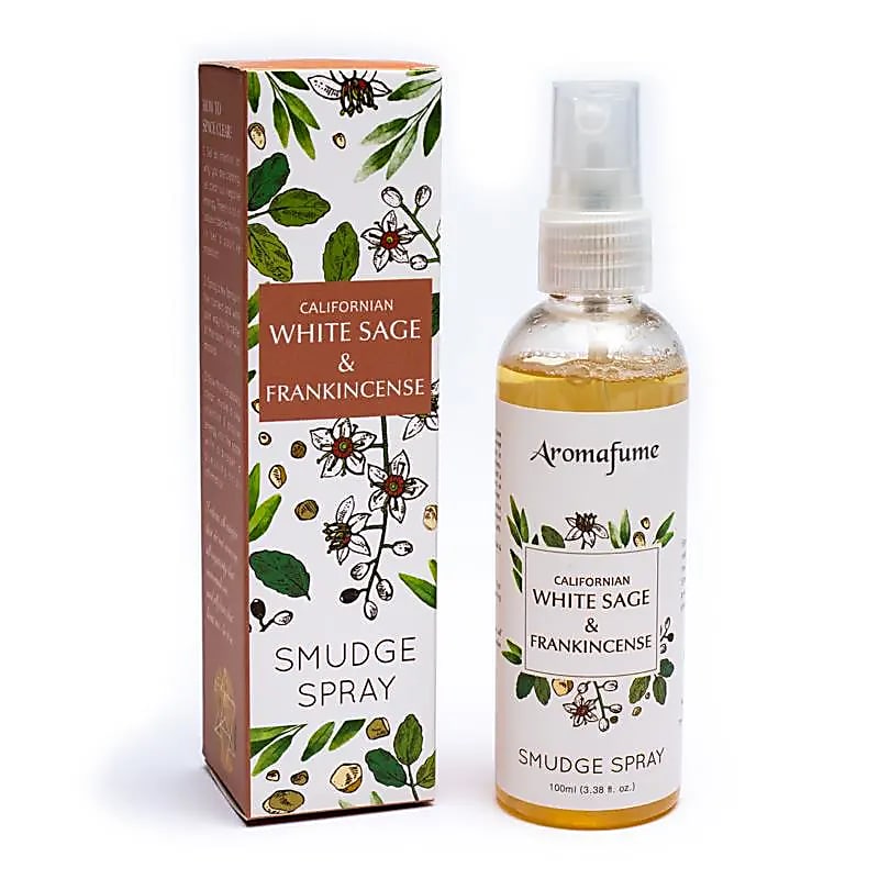 Aromafume Smudgespray "Vit Salvia och Frankincense