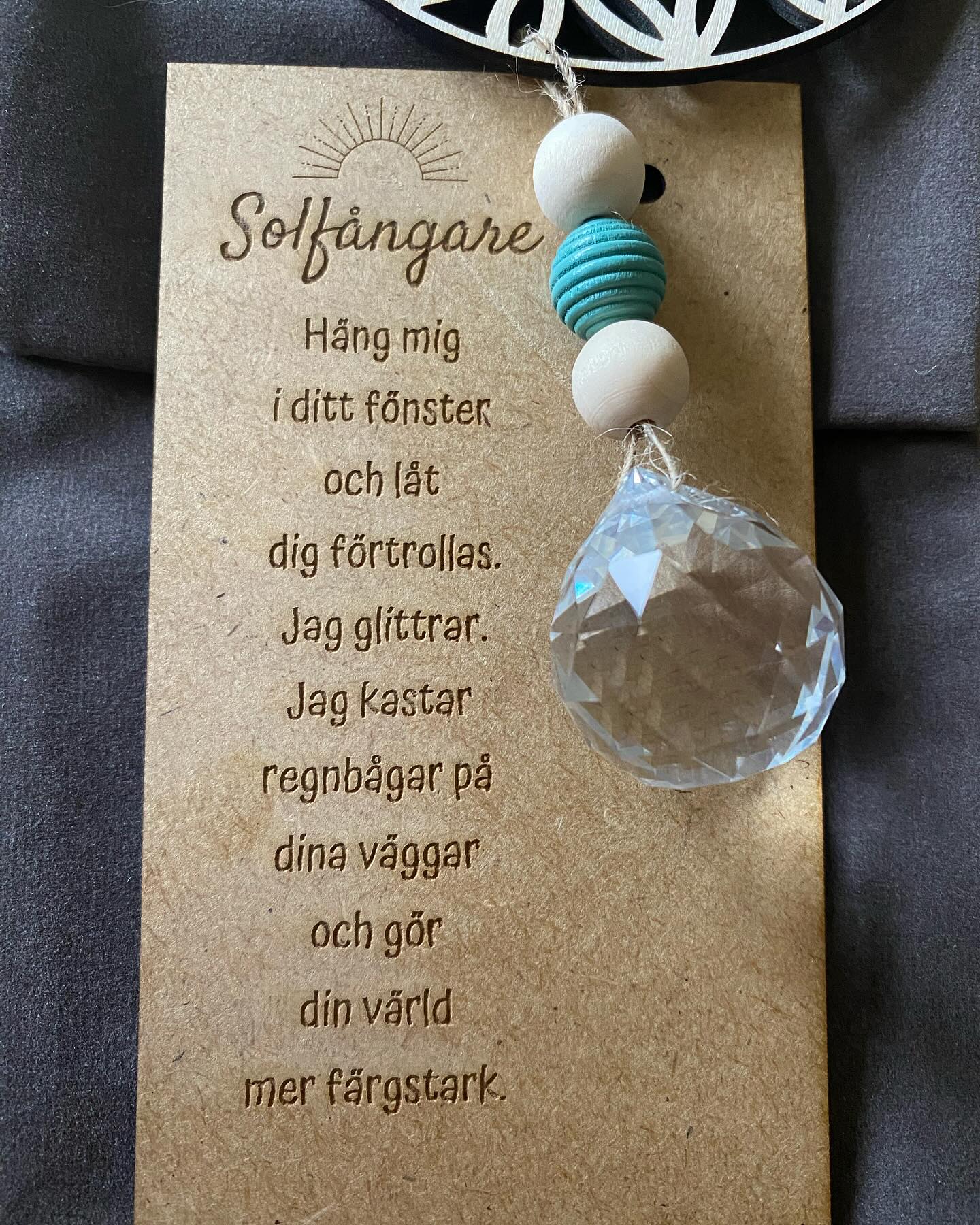 Sonnenfänger Lebensblume - handmade