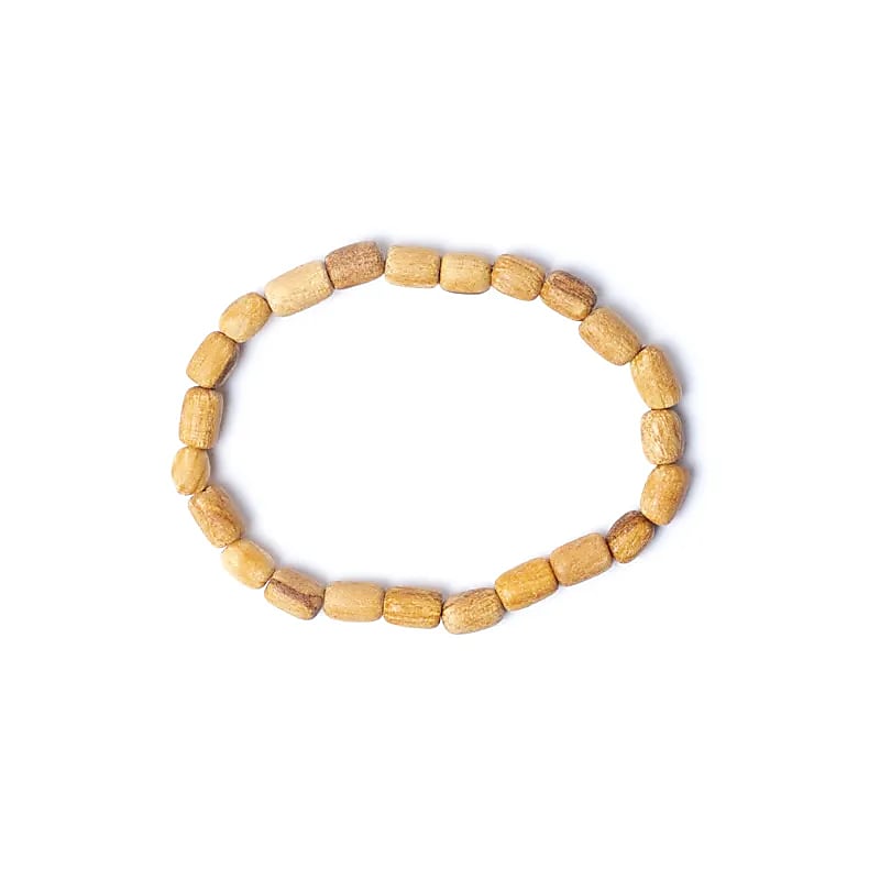 Palo Santo bracelet round beads - size "M" elastic