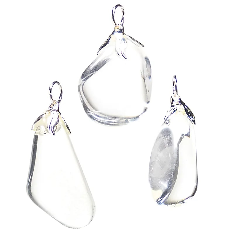 Ädelstenpendant Bergkristall