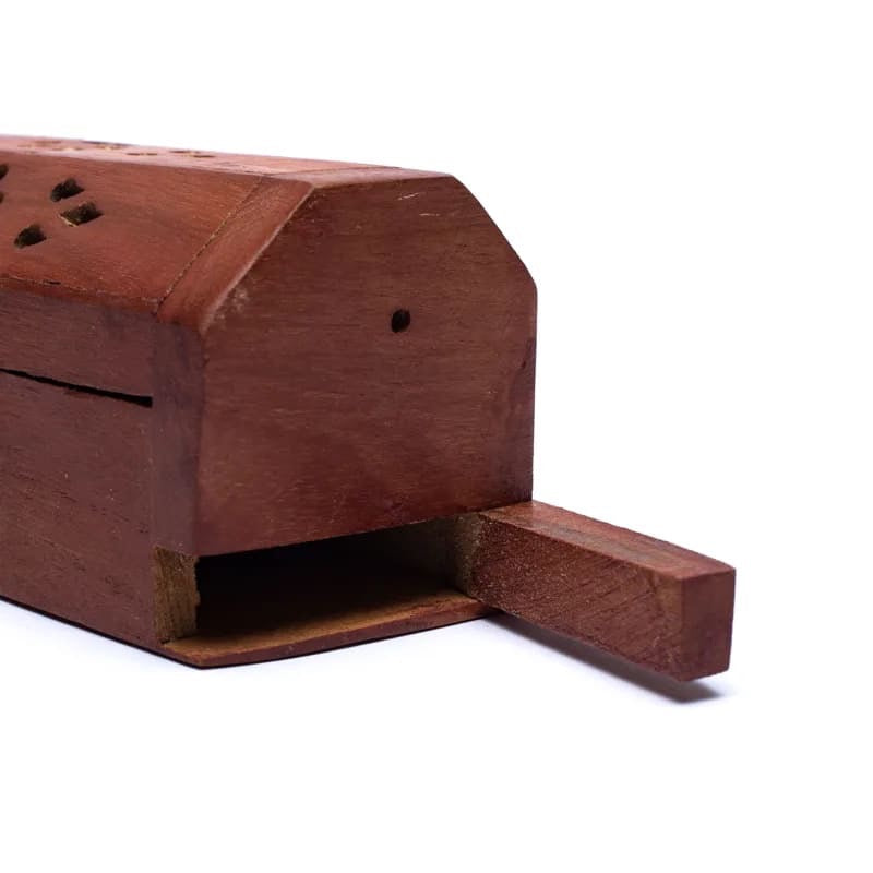 Rökelsehållare & Låda i akaciaträ