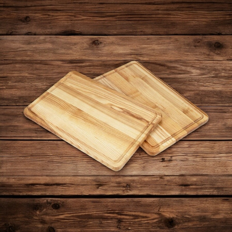 Schneidebrett aus massivem Kernesche geölt - 45x30cm