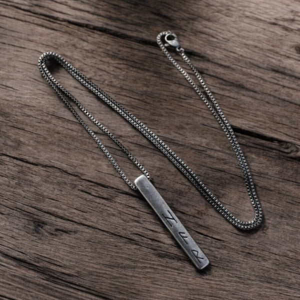 Halsband "Norse Bar Amulet Antique"
