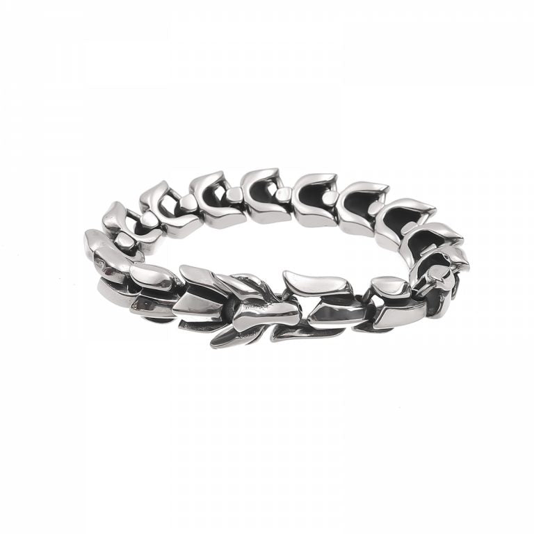 Armband "Dragon massiv" Silver