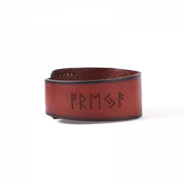 „Freya“ Armband aus Premiumleder, erhältlich in mehreren Farben