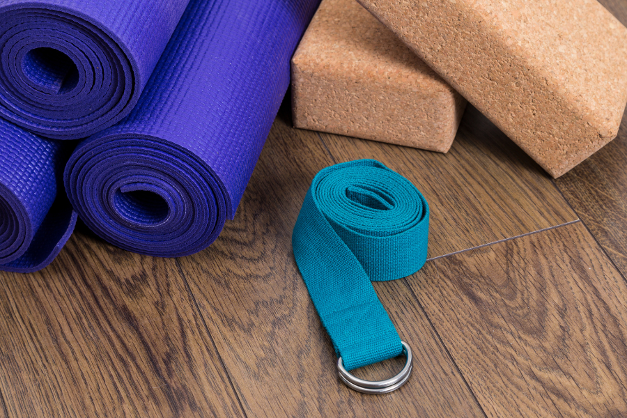 Yogabälte, Yogahjul och Yogablock