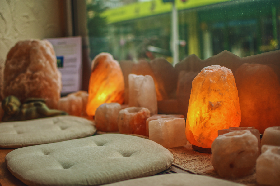 Lampor och Saltstenslampor