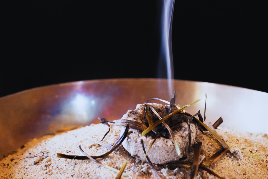 Rökelsekol och Rökelsekärl