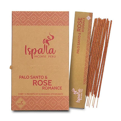 Ispalla Rökelsepinnar "Palo Santo och Rose"