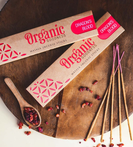 Incense sticks "Dragons Blood" Song of India-Organic