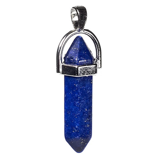 Halsbandhänge Lapislazuli (färgad)