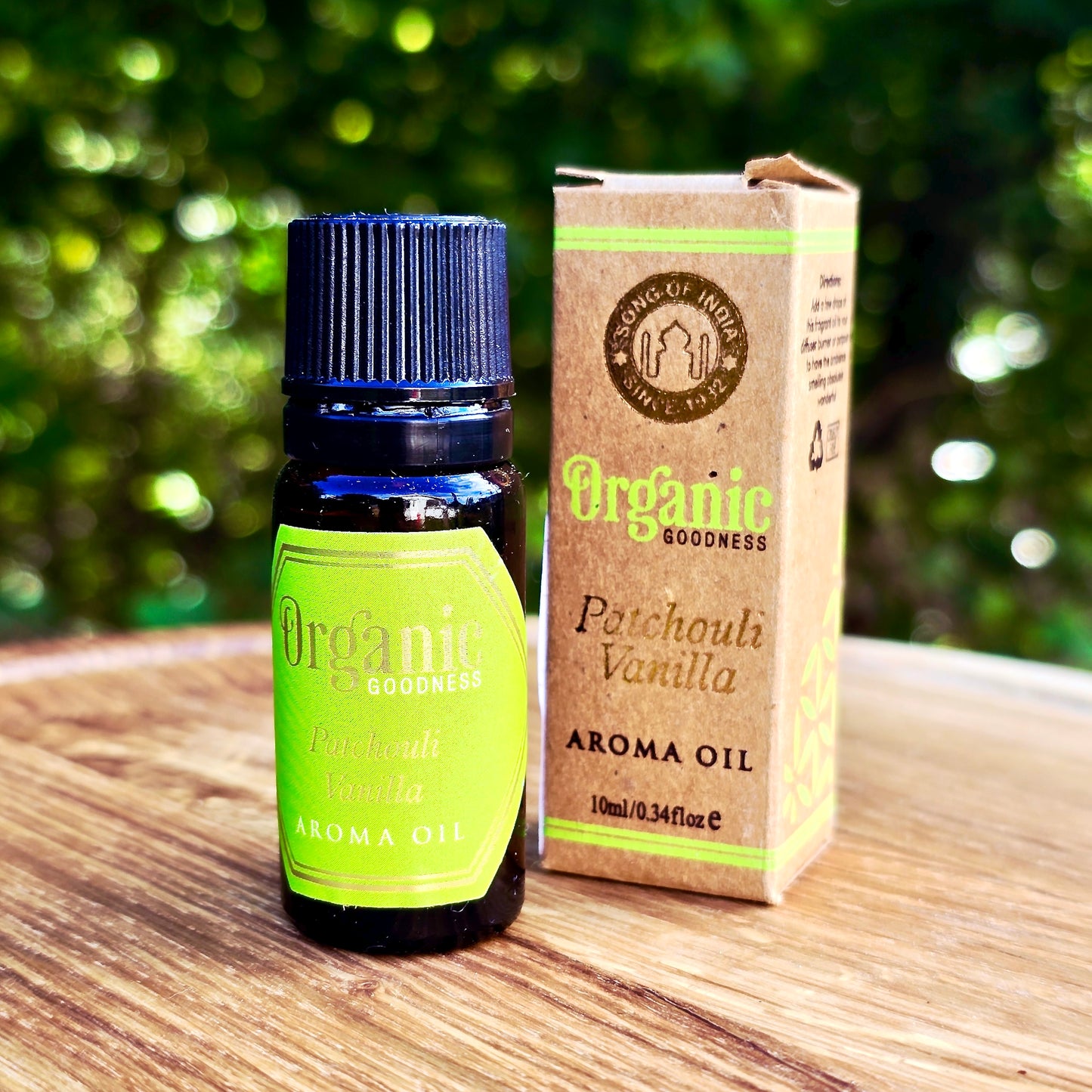 Bio Aromaöl Patchouli-Vanille, 10ml