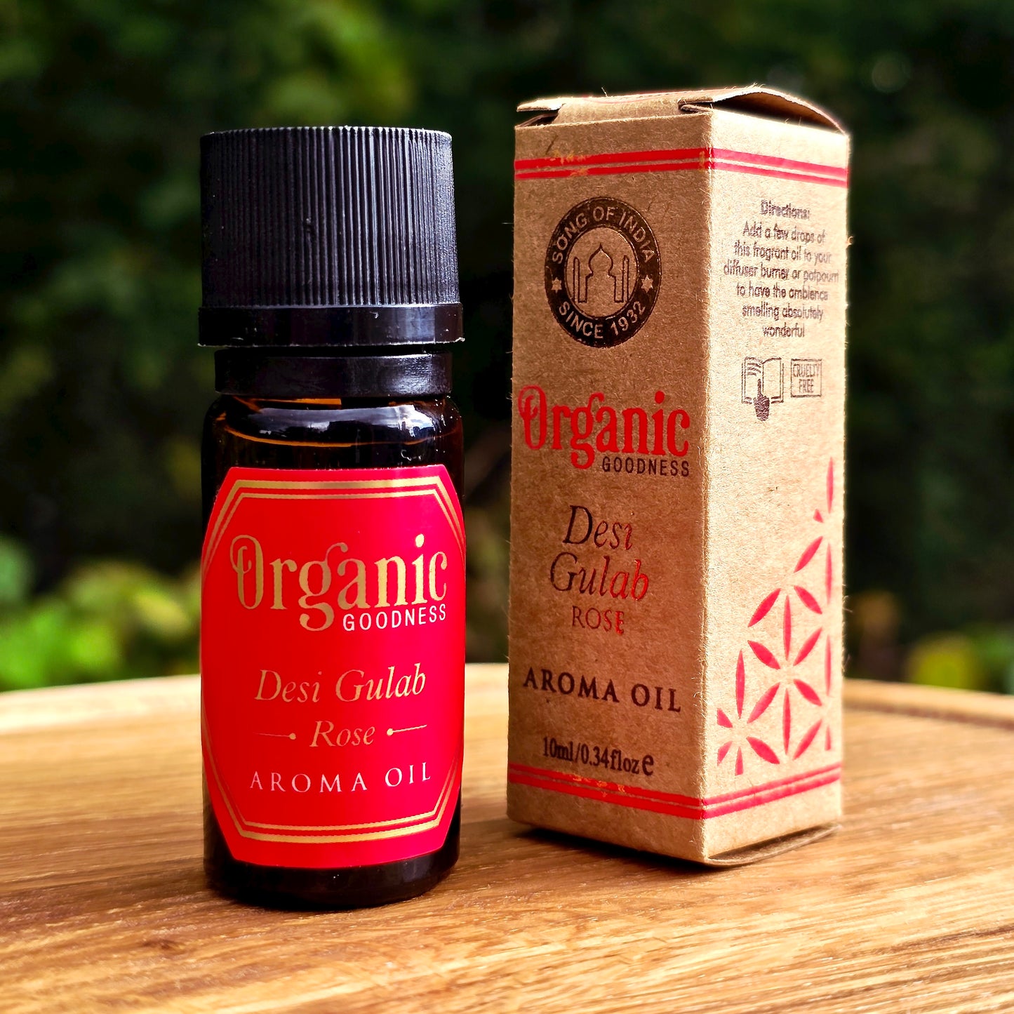 Organic Aroma Oil Rose, 10ml