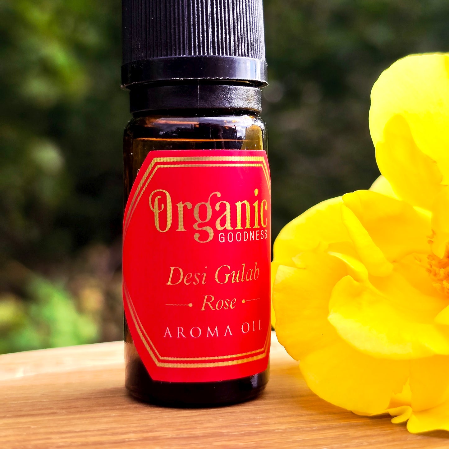 Organic Aroma Oil Rose, 10ml