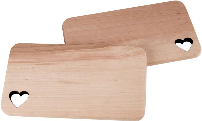 Cutting board alder FSC® "heart"