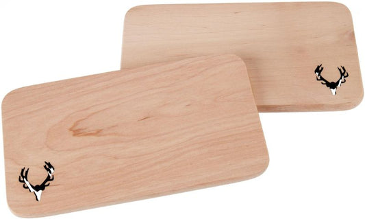 Cutting board made of FSC® alder with laser cut 22.5x12.5cm