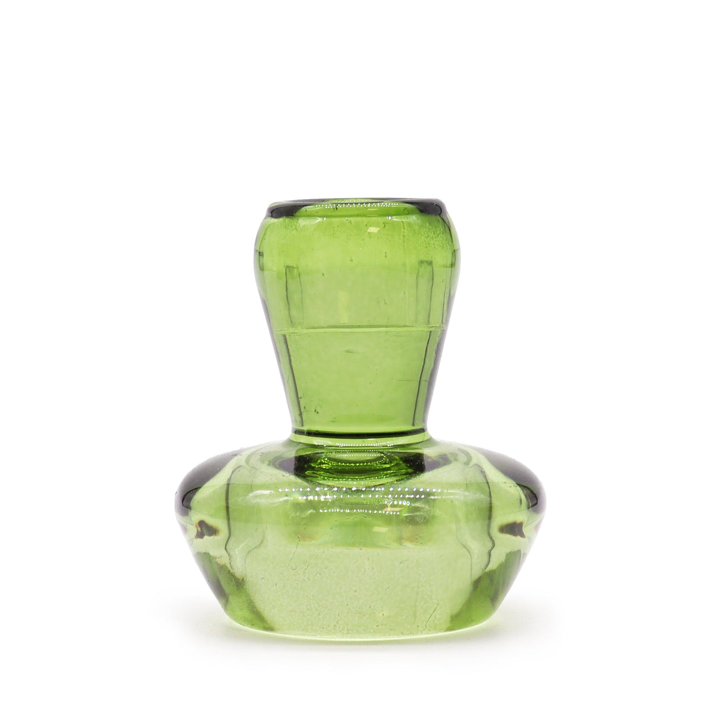 Svampformad Vändbar Ljushållare Glas Jade