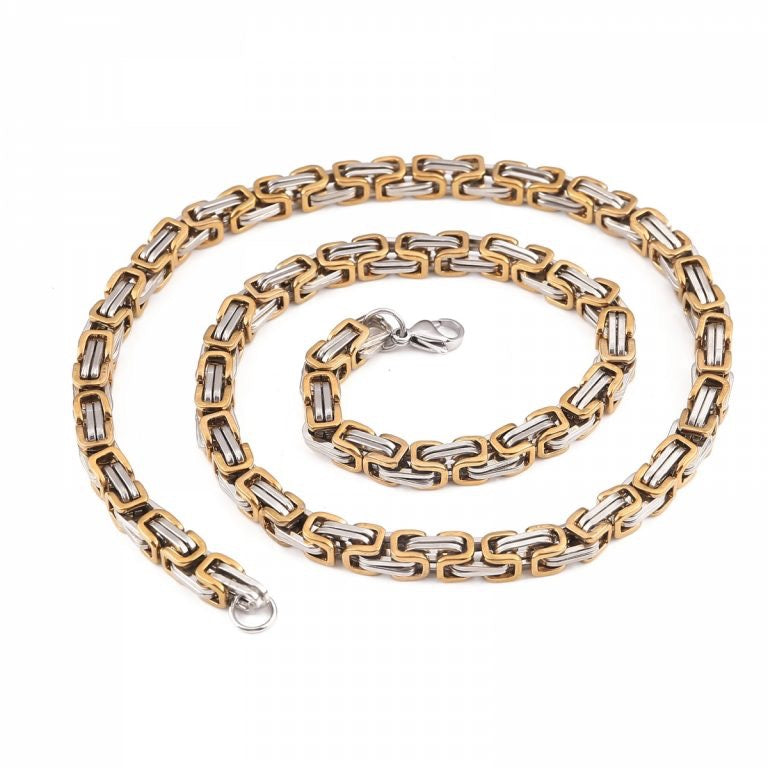 Kedjehalsband "Torslunda" - King Chain - Dualtone