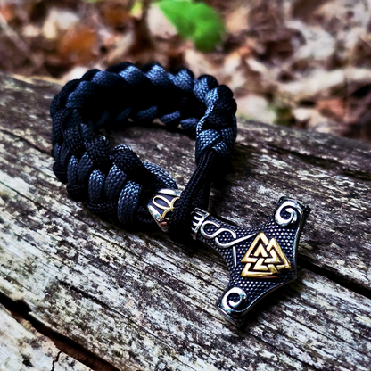 Armband - "Mjölner-Valknut"