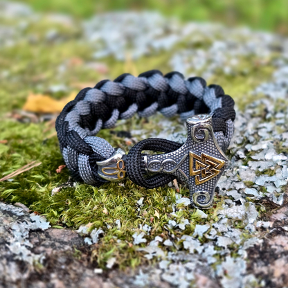 Armband - "Mjölner-Valknut"
