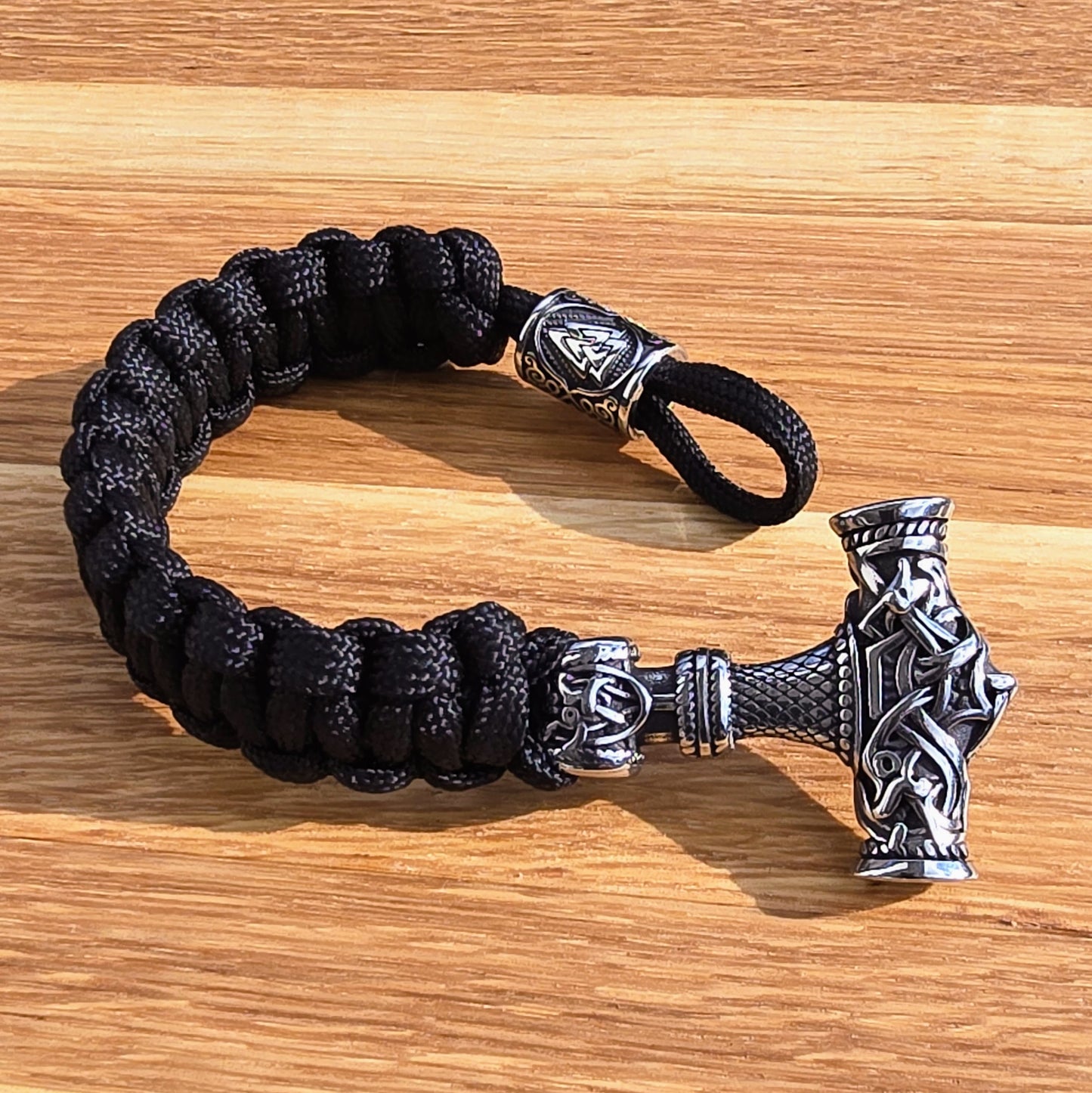 Armband "Mjölner Asgard-Knot" Silver