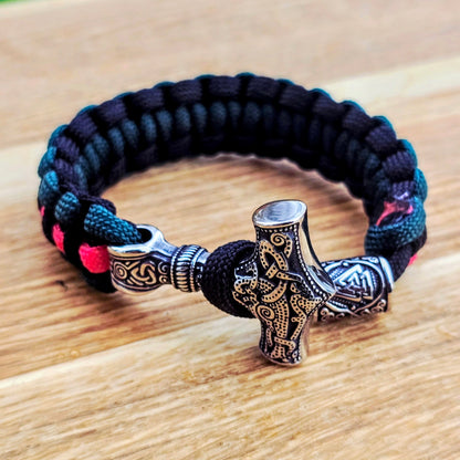 Armband “Mjölnir Asgard Knot” – Wildwood Edition