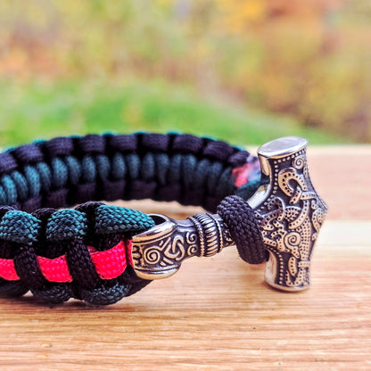 Armband “Mjölnir Asgard Knot” – Wildwood Edition