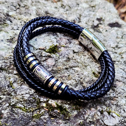 Armband "Wolf Paw triple"