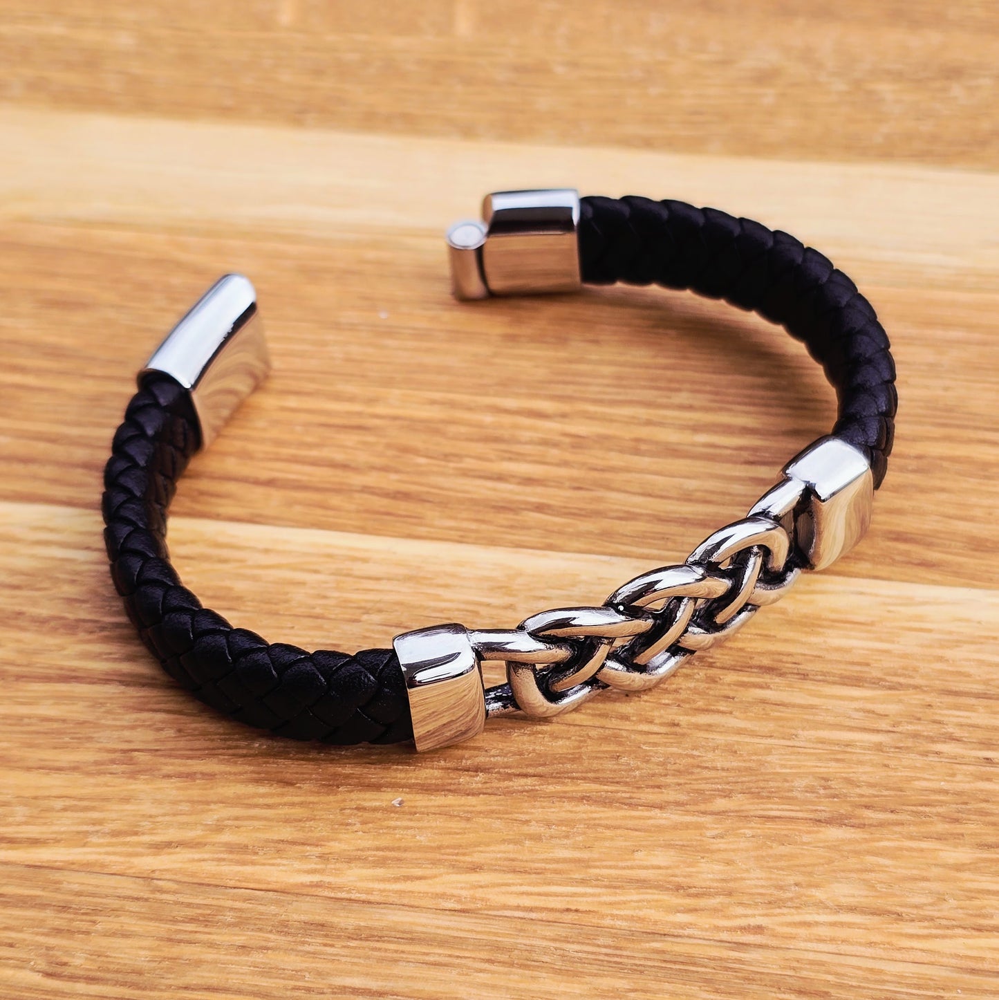 Armband "Leather Knot"