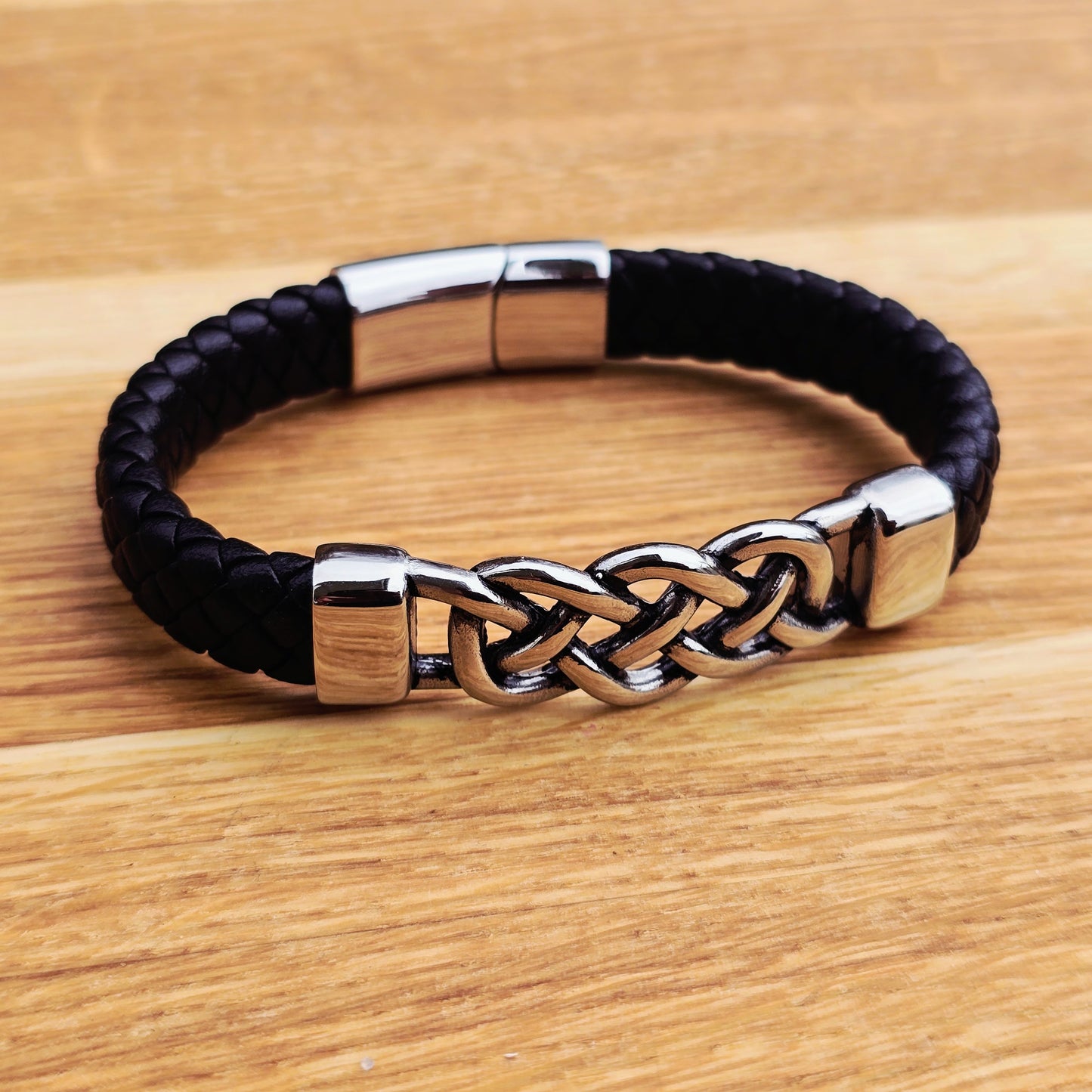 Armband "Leather Knot"