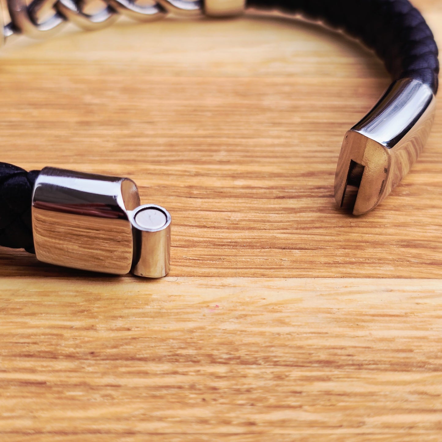 Armband "Leather Knot"