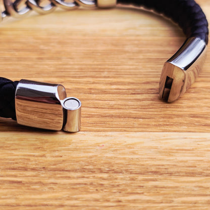 Armband "Leather Knot"