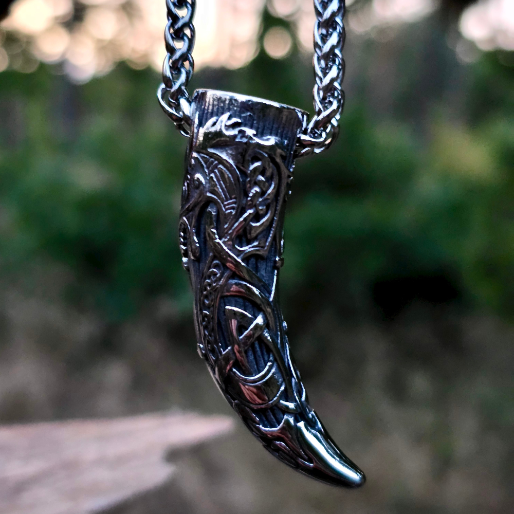 Halskette "Viking Dragon Horn"