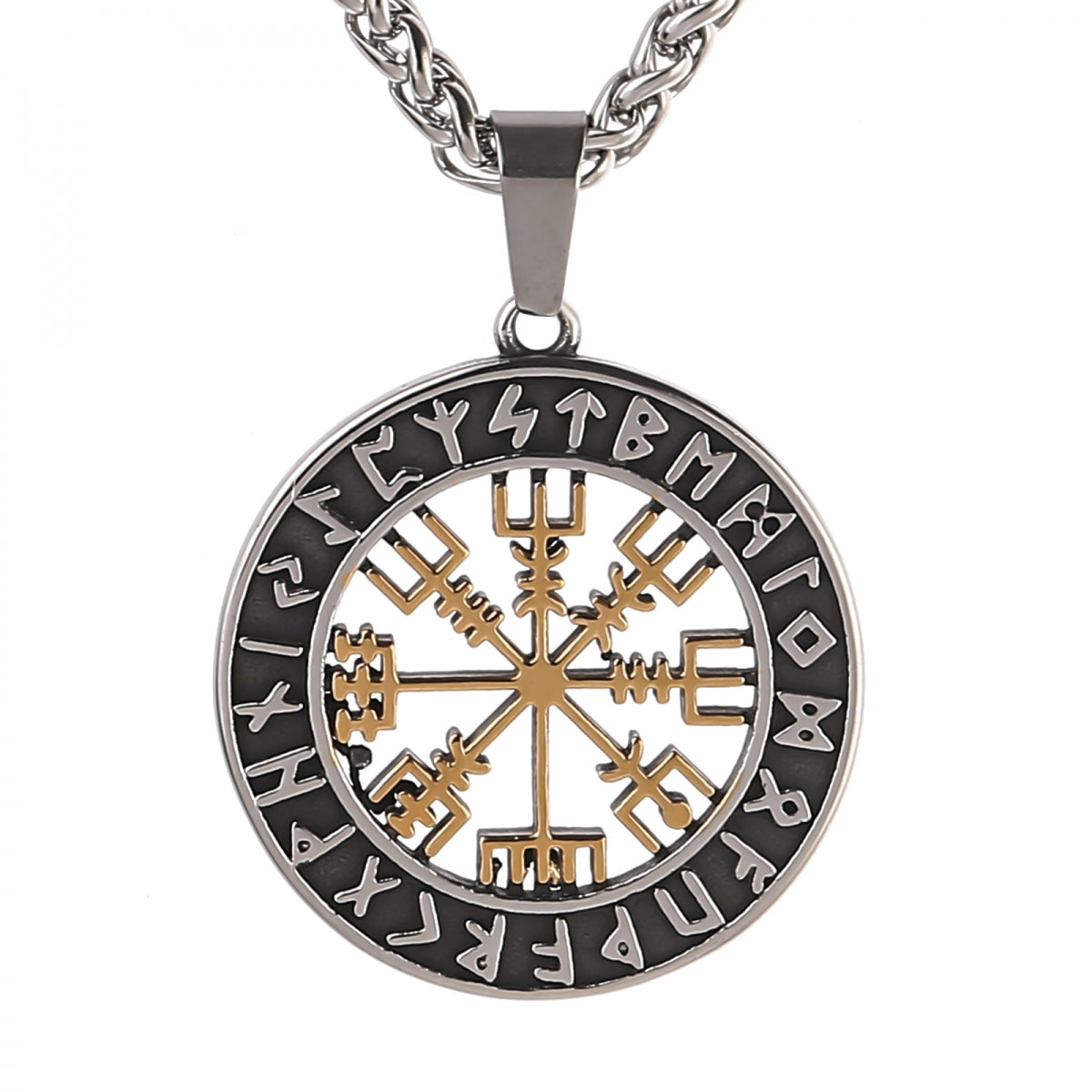 Vikingahalsband "Runkompass Vegvisir" (2025)