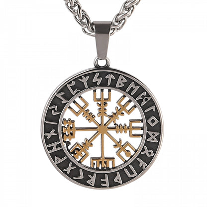 Vikingahalsband "Runkompass Vegvisir" (2025)