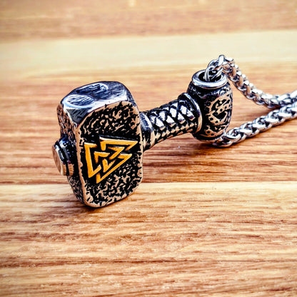 Halsband "Mjölnir Klassik" Dualtone