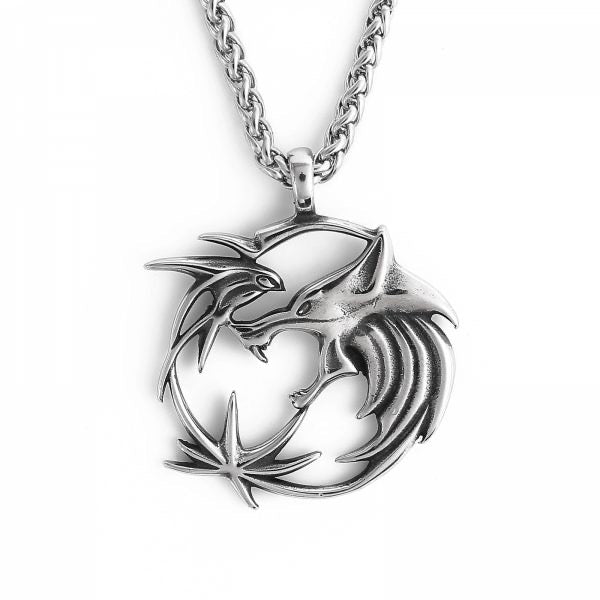 Wolf Necklace "Sköll - Sun Chaser"