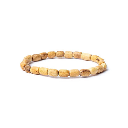 Palo Santo bracelet round beads - size "M" elastic