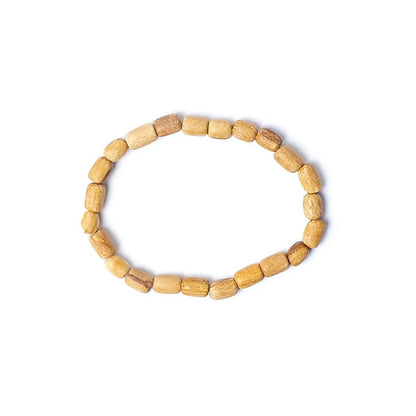 Palo Santo bracelet round beads - size "M" elastic