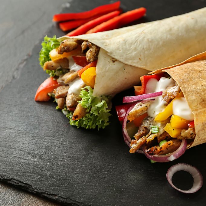 Skiffer serveringsbricka 30x20cm