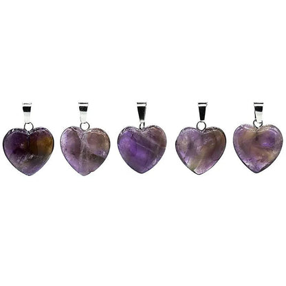 Pendant Amethyst Herzform
