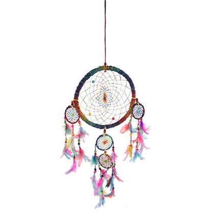 Drömfångare Hampa Flerfärgad M