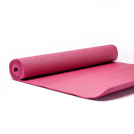 Yogamatta PVC - Yogi & Yogini - Mörkrosa