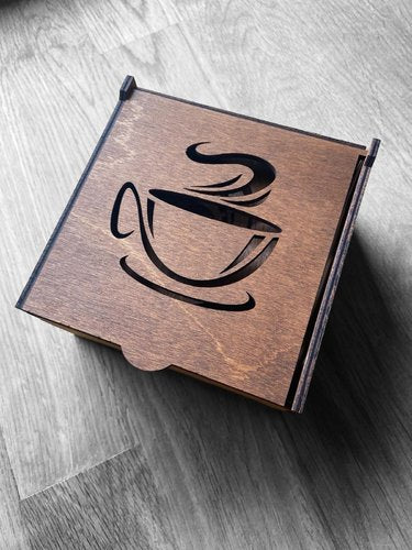 Untersetzer „Nordic Coffee Flow“ – verschiedene Varianten