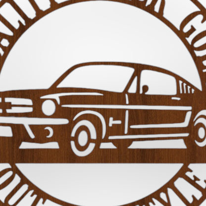 🏎️ Wall decoration – "Quality never goes out of style" 🛠️✨