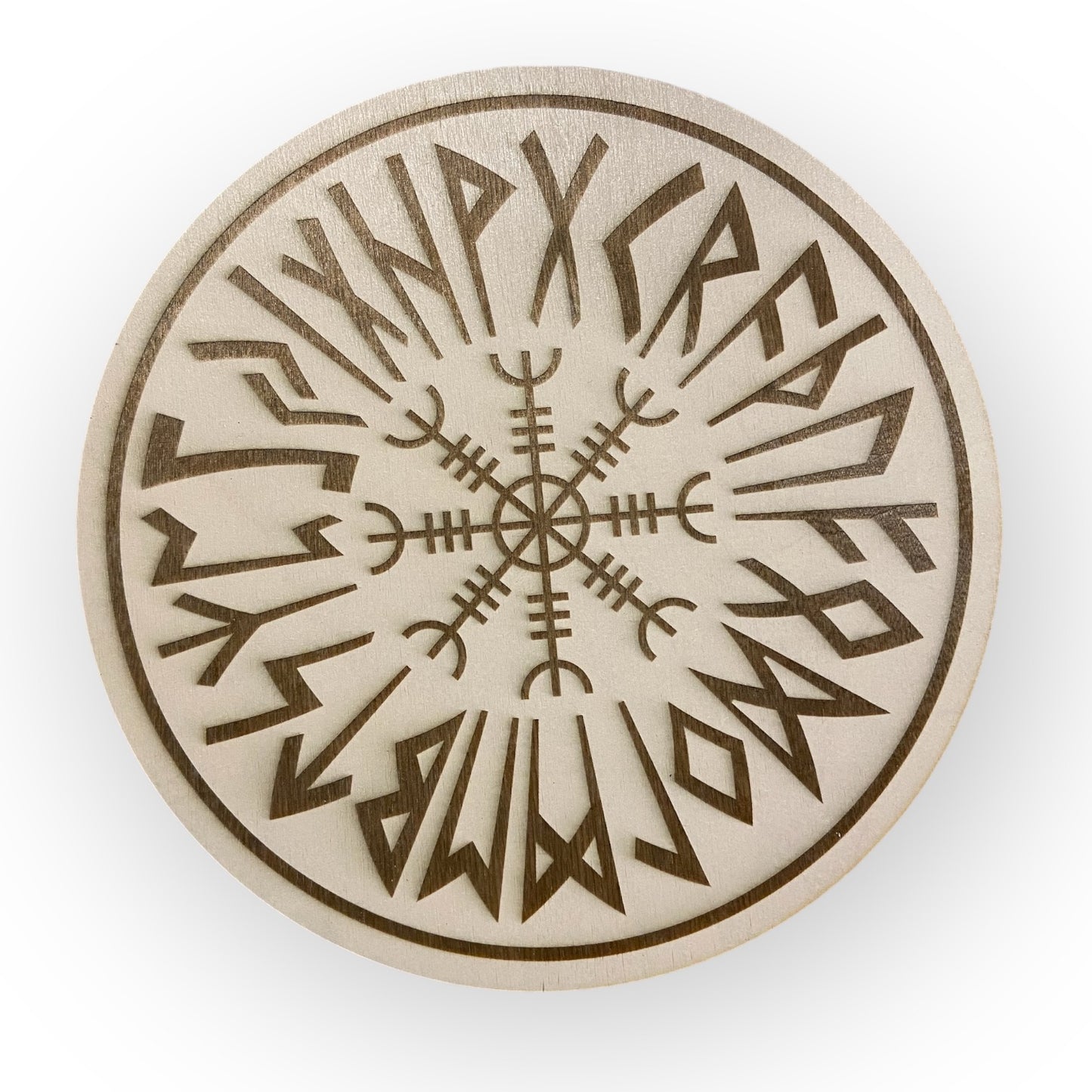 Deko Skylt "Viking Vegvisir" - Typ 1, Vers. 2