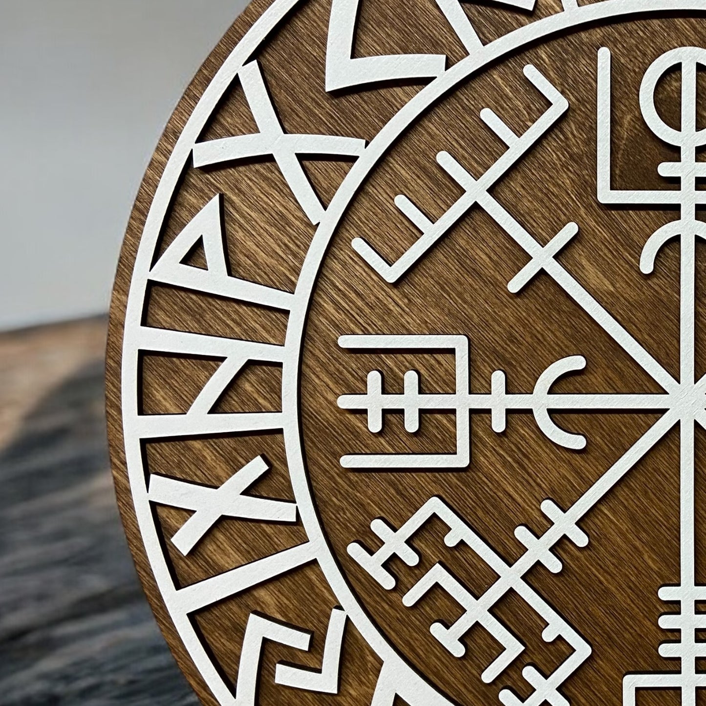 Deko Skylt "Viking Vegvisir" - Typ 3, Vers. 3