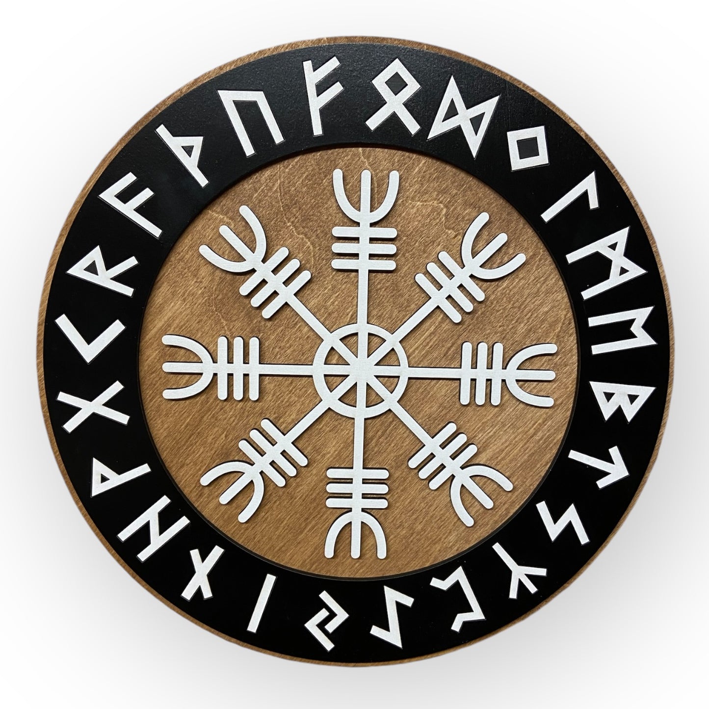 Deko Skylt "Viking Vegvisir" - Typ 2, Vers. 3