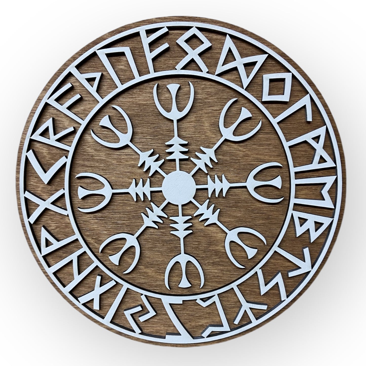 Deko Skylt "Viking Vegvisir" - Typ 4, Vers. 3