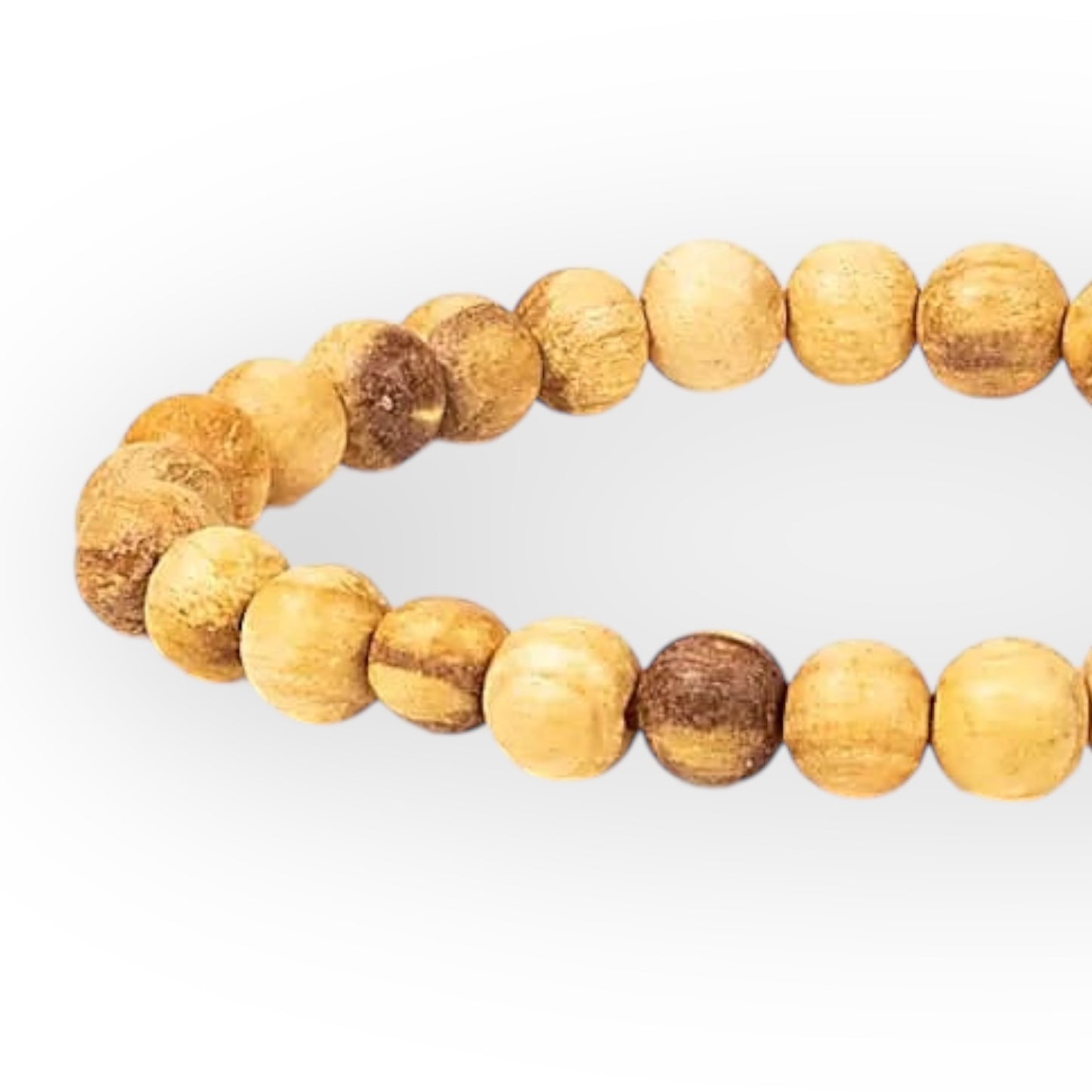 Palo Santo Bracelet, round beads - Size "S"